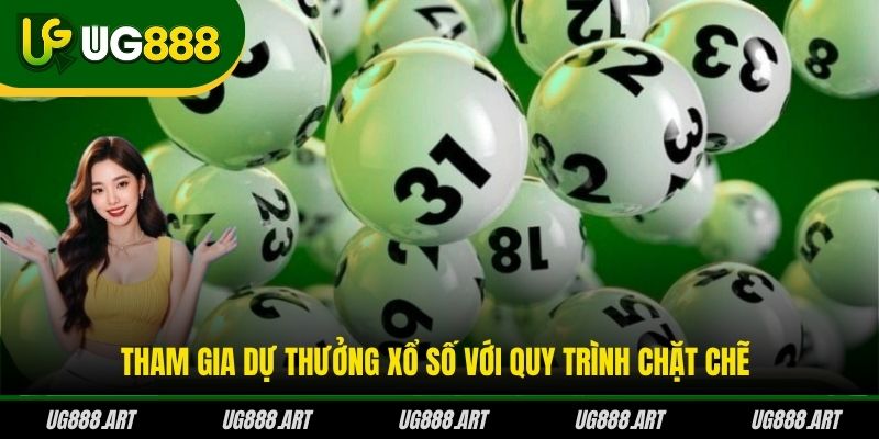 Tham gia dự thưởng xổ số với quy trình chặt chẽ